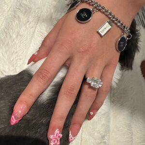 Sterling Silver ring Size 5 -5,5